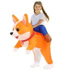 Traje inflável anroog Kids Dog Corgi Halloween Cosplay