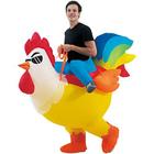 Traje inflável KOOY Adult Rooster Ride On Chicken Cost