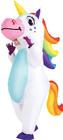 Traje inflável Spooktacular Creations Adult Unicorn