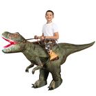 Traje inflável Spooktacular Creations T-Rex para crianças verde