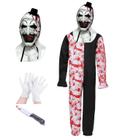 Traje Steps in Art The Clown Terrifying para crianças de Halloween