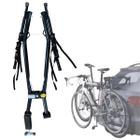 Trans Bike Preto Plus Suporte De Até 2 Bicicletas Para Carro - PEIXINHO