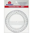 Transferidor Poliestireno 360 Graus Cristal 7896292255203