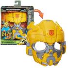 Transformers Boneco Bumblebee Máscara Infantil 2 Em 1 Hasbro