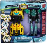 Transformers EarthSpark Cyber Combiner Bumblebee e Mo Malto F8439