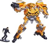Transformers Toys Studio Série 74 Deluxe Class Revenge of The Fallen Bumblebee &amp Sam Witwicky Figure, Idades 8 e Up, 4,5 polegadas