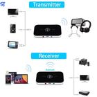 Transmissor Receptor 2X1 Áudio Bluetooth 5.0 Cabo Aux Micro