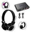 Fone de Ouido Headset Sem Fio Bluetooth Celular Pc Notebook tablet com  Microfone Musicas Gamer Jogos - prime - Fone de Ouvido Bluetooth - Magazine  Luiza