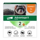 Tratamento e prevenção de pulgas Advantage II Ferret 0,5+ kg