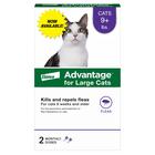 Tratamento e prevenção de pulgas para gatos grandes 4kg+ 2 meses