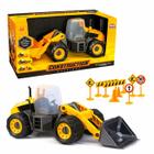 Trator Carregadeira Construction Machines - Usual Brinquedos