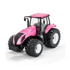 Trator de Brinquedo Miniatura New Holland T8 Rosa