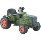 Trator Eletrico Infantil Biemme Fendt 6V 35kg Verde Buzina