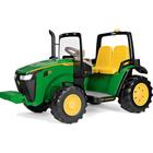 Trator Eletrico Peg Perego John Deere Dual Force 12V 2 Lugares