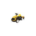 Trator Infantil Eletrico 6v Com Reboque amarelo importway