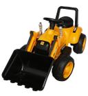 TRATOR INFANTIL ELETRICO AMARELO 12v - IMPORTWAY