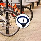 Trava Para Bicicleta 1m x 12mm Tranca Roda Antifurto Segurança Trancar Resistente Pedalar Suporte Moto Estepe Corrente