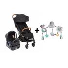 Travel System Eva Essential Black Trio Maxi-Cosi + Arco Sunny Stroll