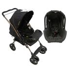 Travel System Milano Reversível II Preto (15 kg) - Galzerano