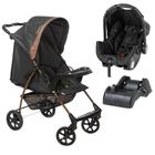 Travel System Romano Preto Cobre Com Base - Galzerano