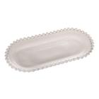 Travessa de cristal de chumbo oval pearl 28386 - ROJEMAC