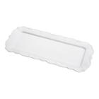 Travessa de Porcelana Fancy Branco 32x14x 3 cm Wolff