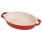 Travessa Oval Cerâmica Cereja 37cm - Staub