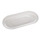 Travessa Oval de Cristal Pearl 30cm x 15cm x 2cm - Wolff