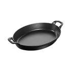 Travessa Oval Preta 32cm - Staub