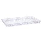 Travessa Para Servir De Cristal Deli Diamond 28,5x14,5x2cm