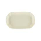 TRAVESSA REFRATARIA DE PORCELANA NEW BONE FILIPINAS BRANCO 30,5x18x3,5cm