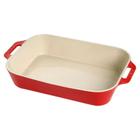 Travessa Retangular Cerâmica Cereja 27 x 20 cm - Staub