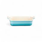 Travessa Retangular Heritage Le Creuset 26cm Caribe