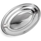 Travessa Silver Oval de Inox - Em Casa Tem