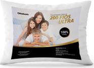 Travesseiro 100% Algodão Percal 200 Fios Ultra Ortobom