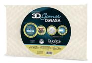 Travesseiro 3D DaNasa Gomos Duoflex 0.37x0.57m Cor Branco