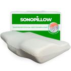 Travesseiro Ajuste Ideal Coluna Antialergico Luxo C/ Capa - Sonopillow