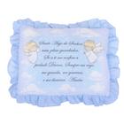 Travesseiro Almofada Para Bebe 28x35cm - Com Frase De Oração - Dugu