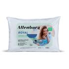 Travesseiro Altenburg Royal Suporte Firme Antialérgico Tecido Percal 180 Fios Branco - 100% Algodão - 50 x 70 cm
