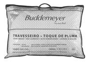 Travesseiro Buddemeyer Toque de Pluma tradicional 90cm x 50cm cor branco