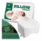 Travesseiro Cervical Confort Pillow Fino Baixo apoio joelho