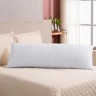Travesseiro de corpo xuxao gigante 1,40x50 100% algodão enchimento fibra de silicone firme para dormir de lado