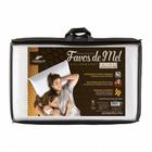 Travesseiro Favo De Mel Macio 50x70cm Branco Super Conforto - Lavável - Móveis & Cia