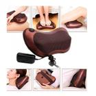 Travesseiro Massageador Ortopédico Bivolt Perfeito para Redução de Dores na Coluna e Lombar