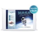 Travesseiro Nasa Alto Original Viscoelástico Antialérgico Viva Conforto Altura 15 cm