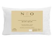 Travesseiro Neo Prime Ecopluma Percal Algodão 233 Fios 50cm x 90cm Camesa
