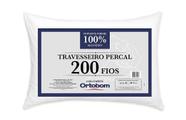 Travesseiro Ortobom Percal 200 Fios Sublime 20x50x70