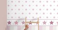 Treboli Dandino é o papel de parede ideal para decorar quarto de bebê, com estampas delicadas e temas adequados aos pequ