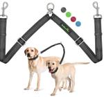 Trela dupla para cães Brilliant Paw Splitter de 1 polegada de largura