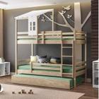 Treliche Teen Play com Telhado Casinha Casatema